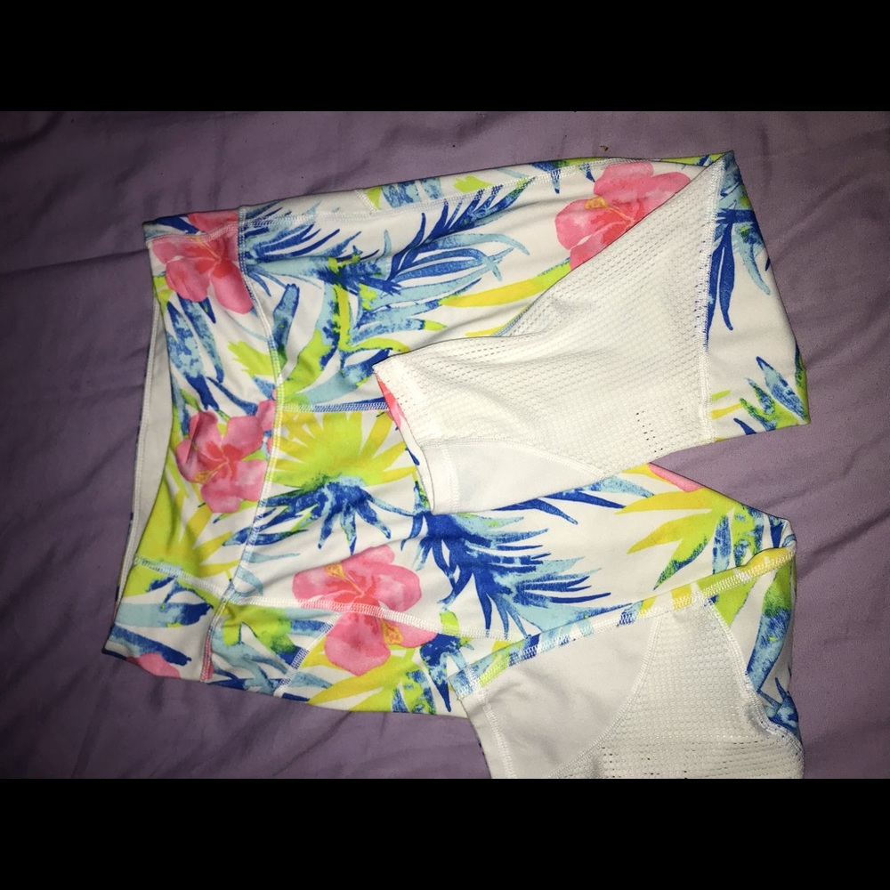 Girls Athletic Print Leggings